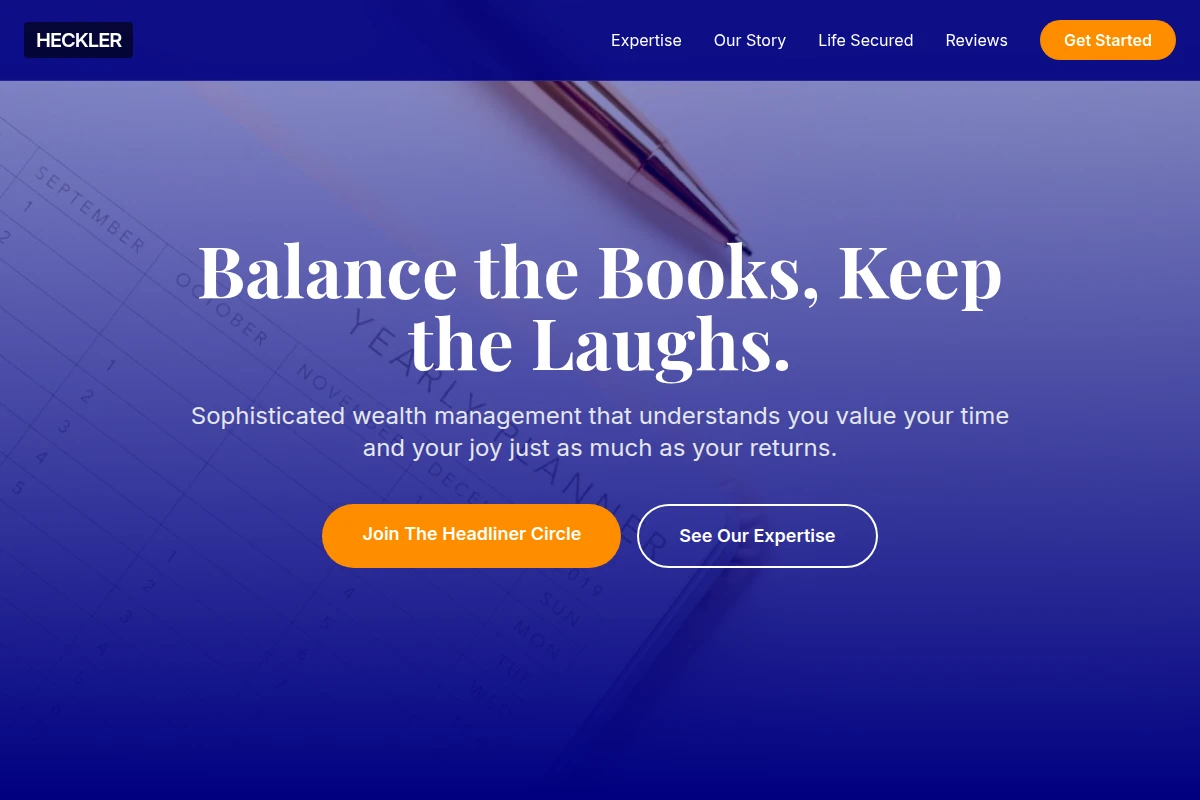 Heckler Financial Planner
