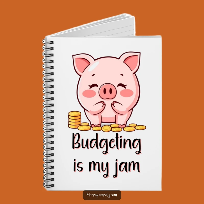 Funny Piggy Bank Notebook: Happy Saver Journal, Hilarious Stationery, Perfect Gift