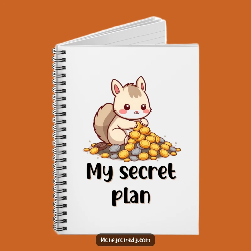 Funny Squirrel Notebook: Kawaii Saver Journal, Hilarious Stationery, Perfect Gift