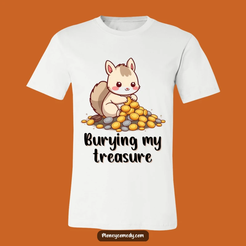 Funny Squirrel T-Shirt: Kawaii Saver Character, Hilarious Nutty Design Tee